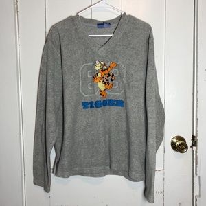 Tigger Fleece V Neck Sweatshirt XL
